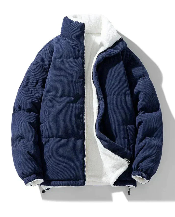 Warm Reversible Parka Coat - OutfitLondon