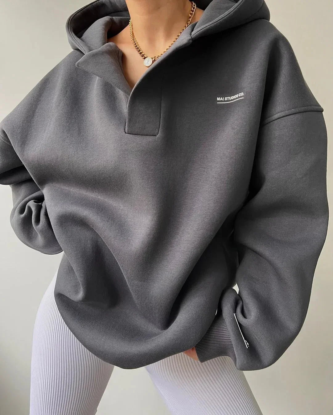 Comfy Women's Large Hooded Sweatshirt