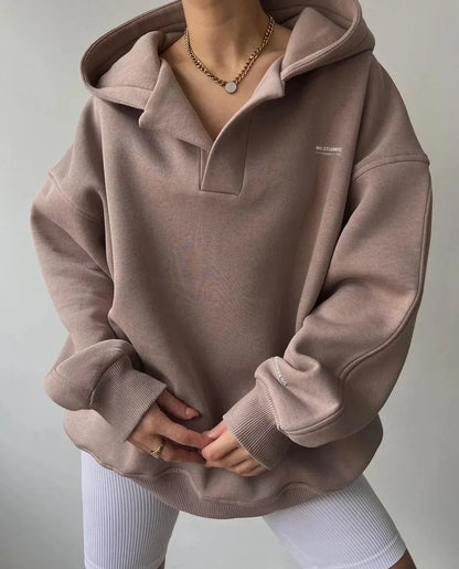 Comfy Women's Large Hooded Sweatshirt