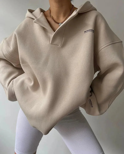 Comfy Women's Large Hooded Sweatshirt