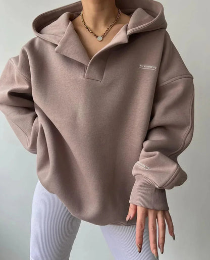 Comfy Women's Large Hooded Sweatshirt