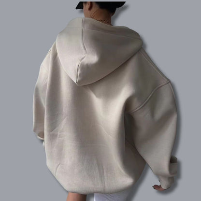 Warm Fashionable Hooded Sweatshirt