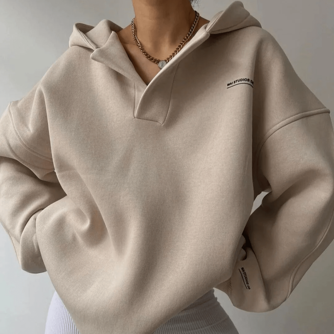 Comfy Women's Large Hooded Sweatshirt