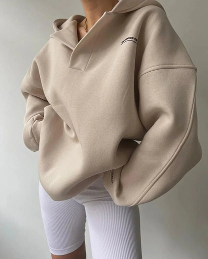Comfy Women's Large Hooded Sweatshirt