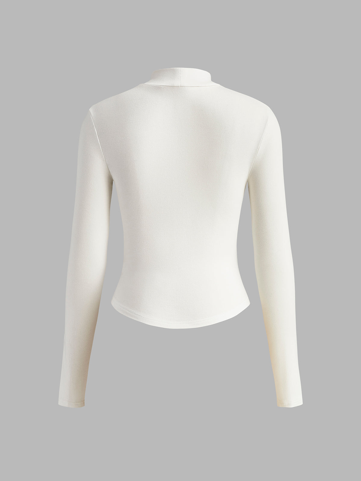 Mariana | Slim Fit Mock Neck Holiday T-Shirt