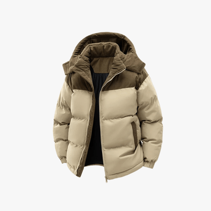Warm Men's Down Puffer Coat
