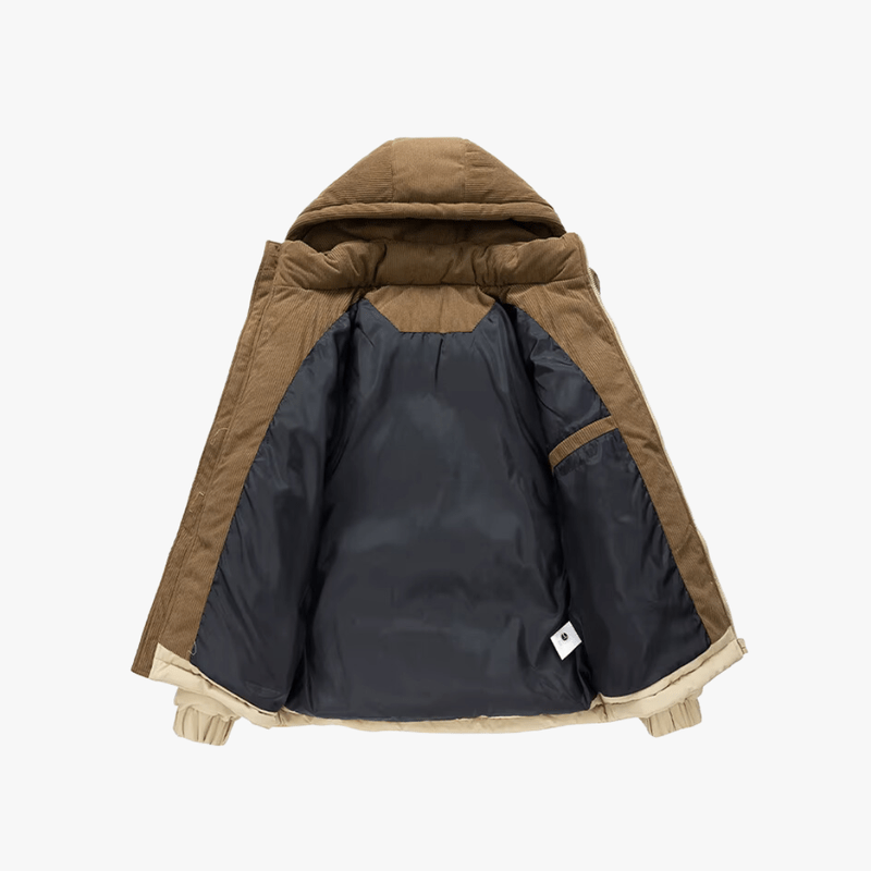 Warm Men's Down Puffer Coat