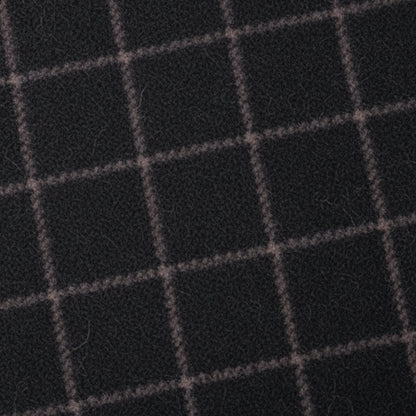Luxury Black Men's Cashmere Wool Scarf