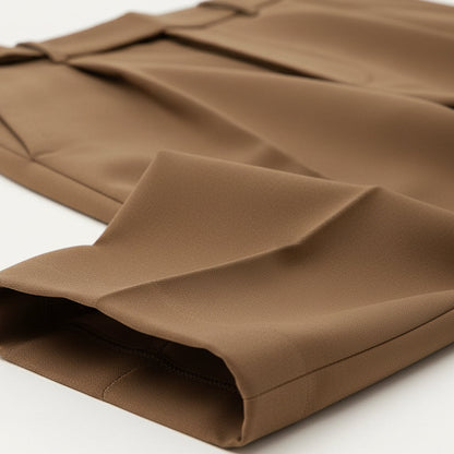 Classic Fit Pleated Mens Trousers