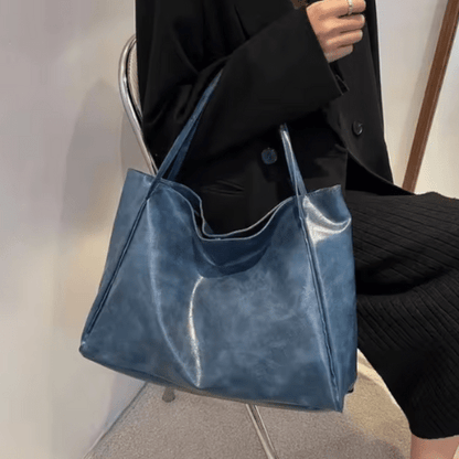 Big Women's Genuine Leather Tote Bag