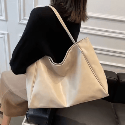 Big Women's Genuine Leather Tote Bag