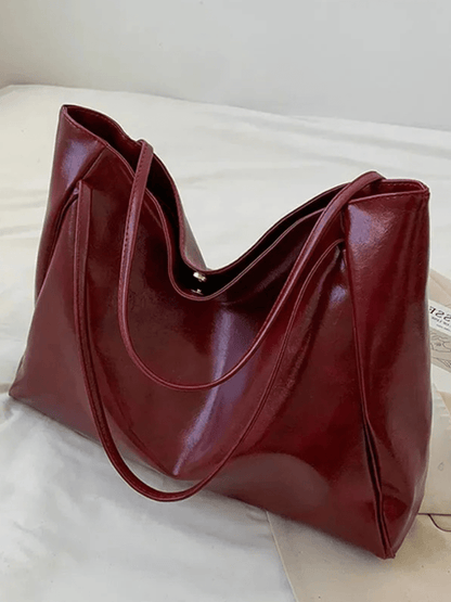 Big Women's Genuine Leather Tote Bag