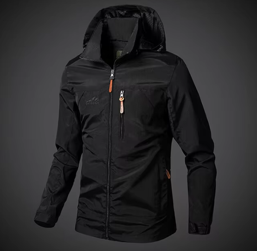 Breathable Men's Waterproof Windbreaker Jacket