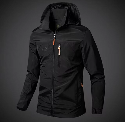 Breathable Men's Waterproof Windbreaker Jacket