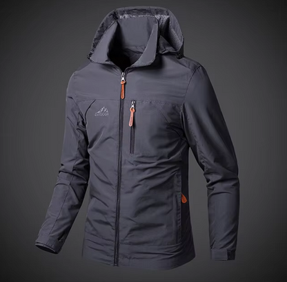 Breathable Men's Waterproof Windbreaker Jacket