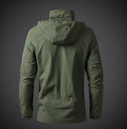 Breathable Men's Waterproof Windbreaker Jacket