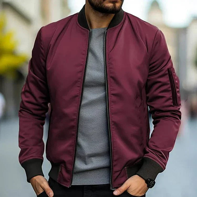 Lightweight Mens Summer Bomber Jacket