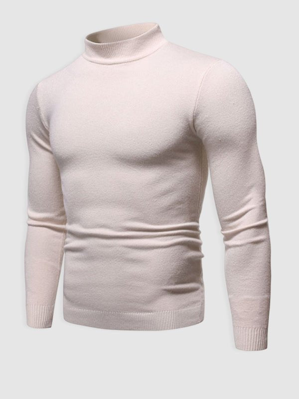 Comfortable Regular Fit Crew Neck Wool Sweater