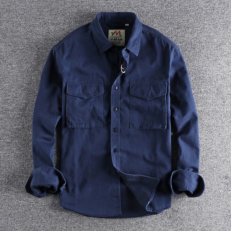 Relaxed Fit Casual Mens Shirt - OutfitLondon