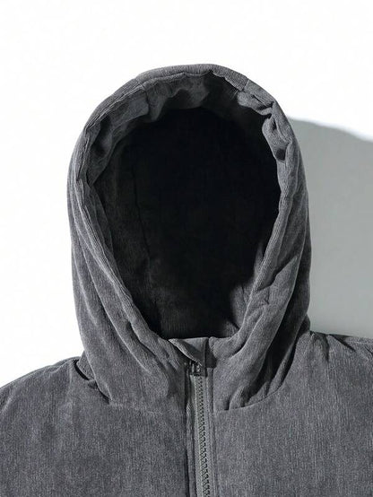 Warm Quilted Corduroy Men's Jacket