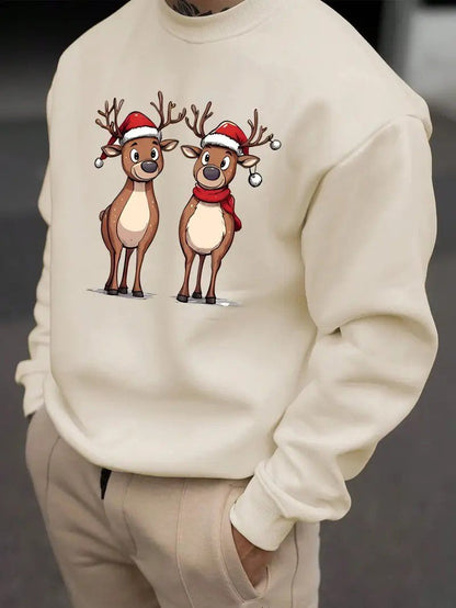 Men's Fun Christmas Reindeer Sweater