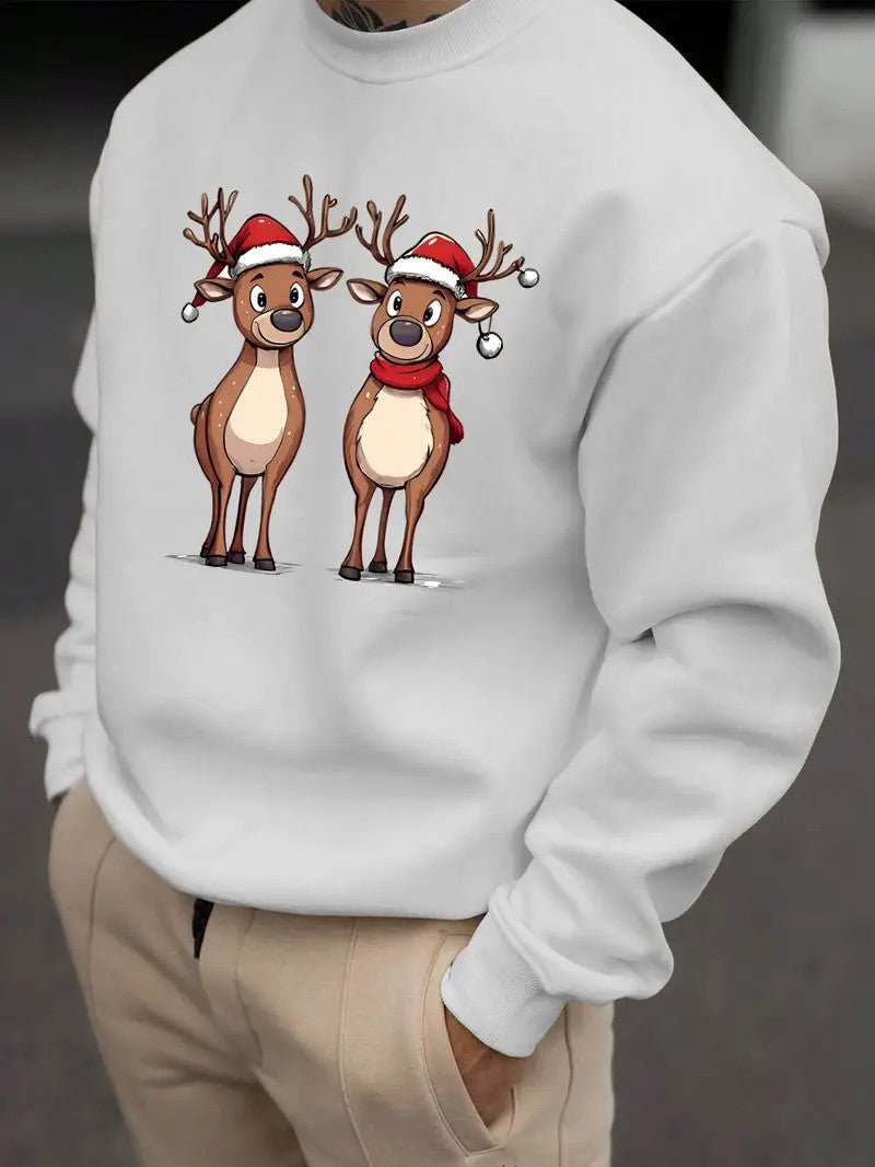 Men's Fun Christmas Reindeer Sweater