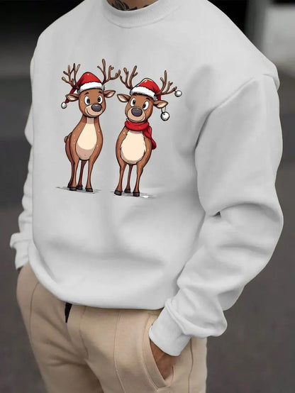 Men's Fun Christmas Reindeer Sweater