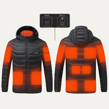 Warm Waterproof Insulated Hooded Coat