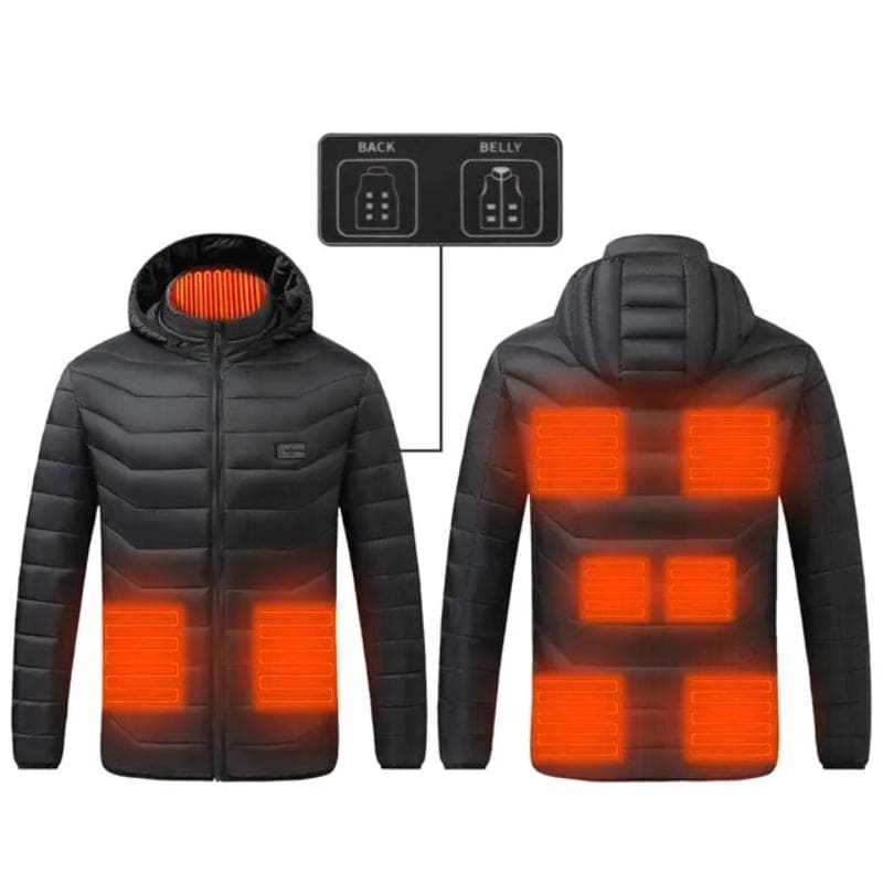 Warm Thermal Mens Winter Jacket - OutfitLondon