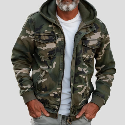 Camouflage Hoodie Jacket for Men