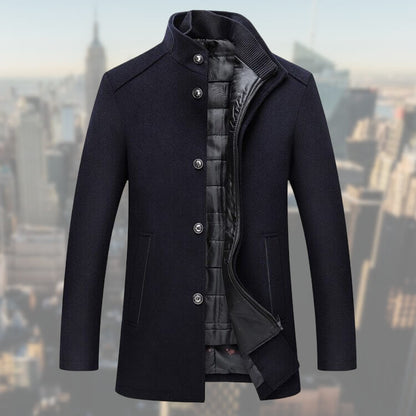 Waterproof Mens Coat with Removable Vest