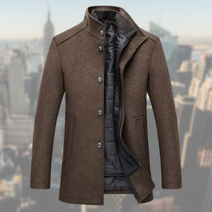 Waterproof Mens Coat with Removable Vest