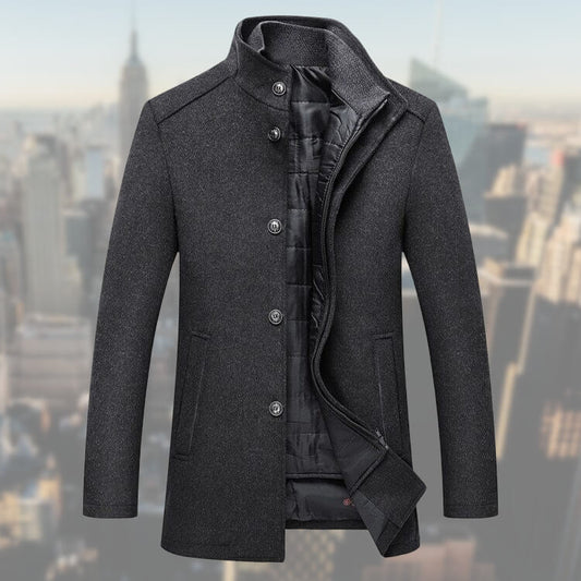 Waterproof Mens Coat with Removable Vest - OutfitLondon