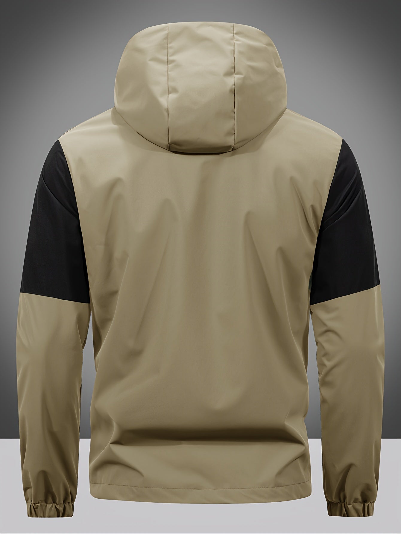 Waterproof Zip Up Hooded Mens Jacket