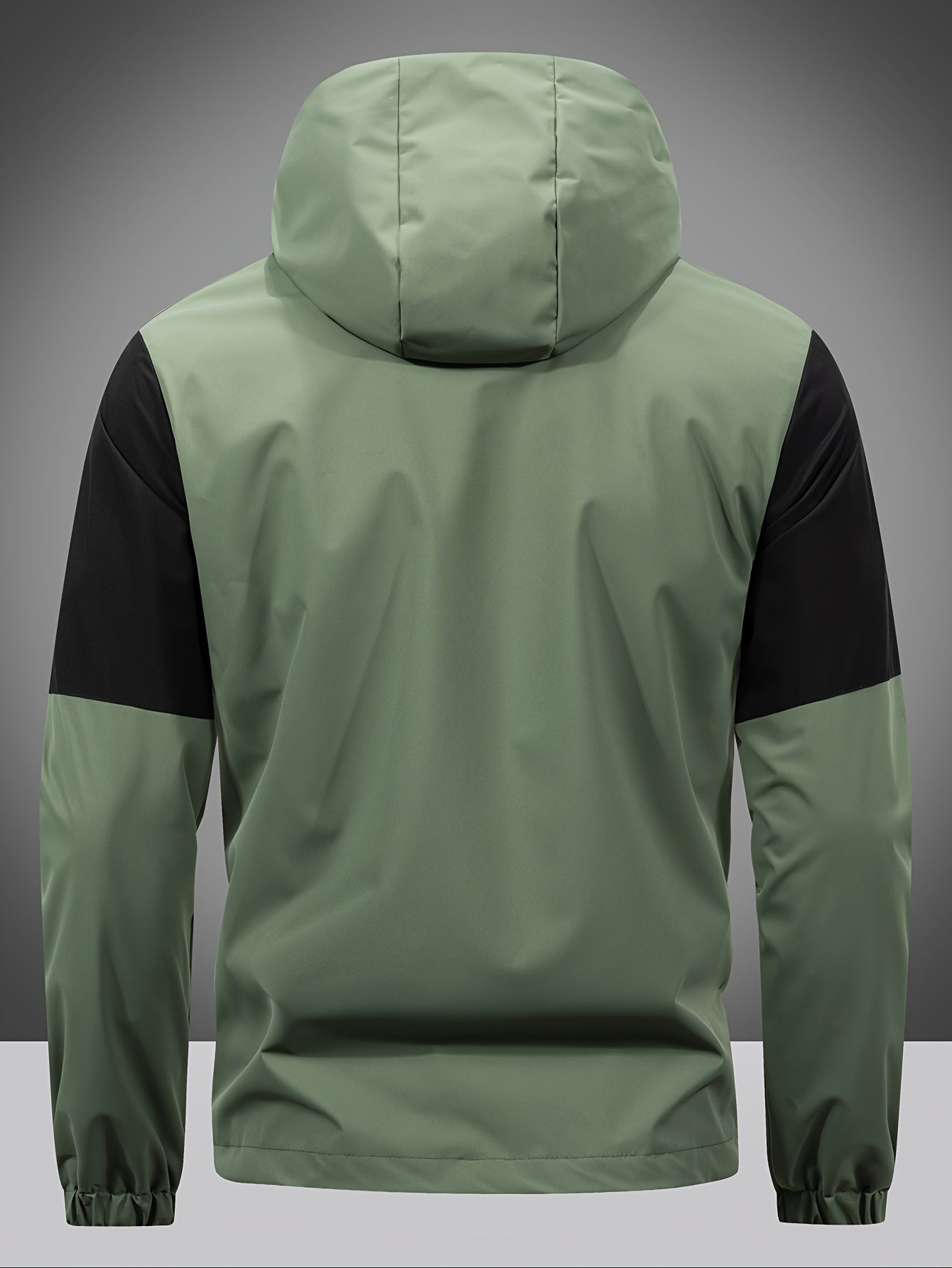 Waterproof Zip Up Hooded Mens Jacket