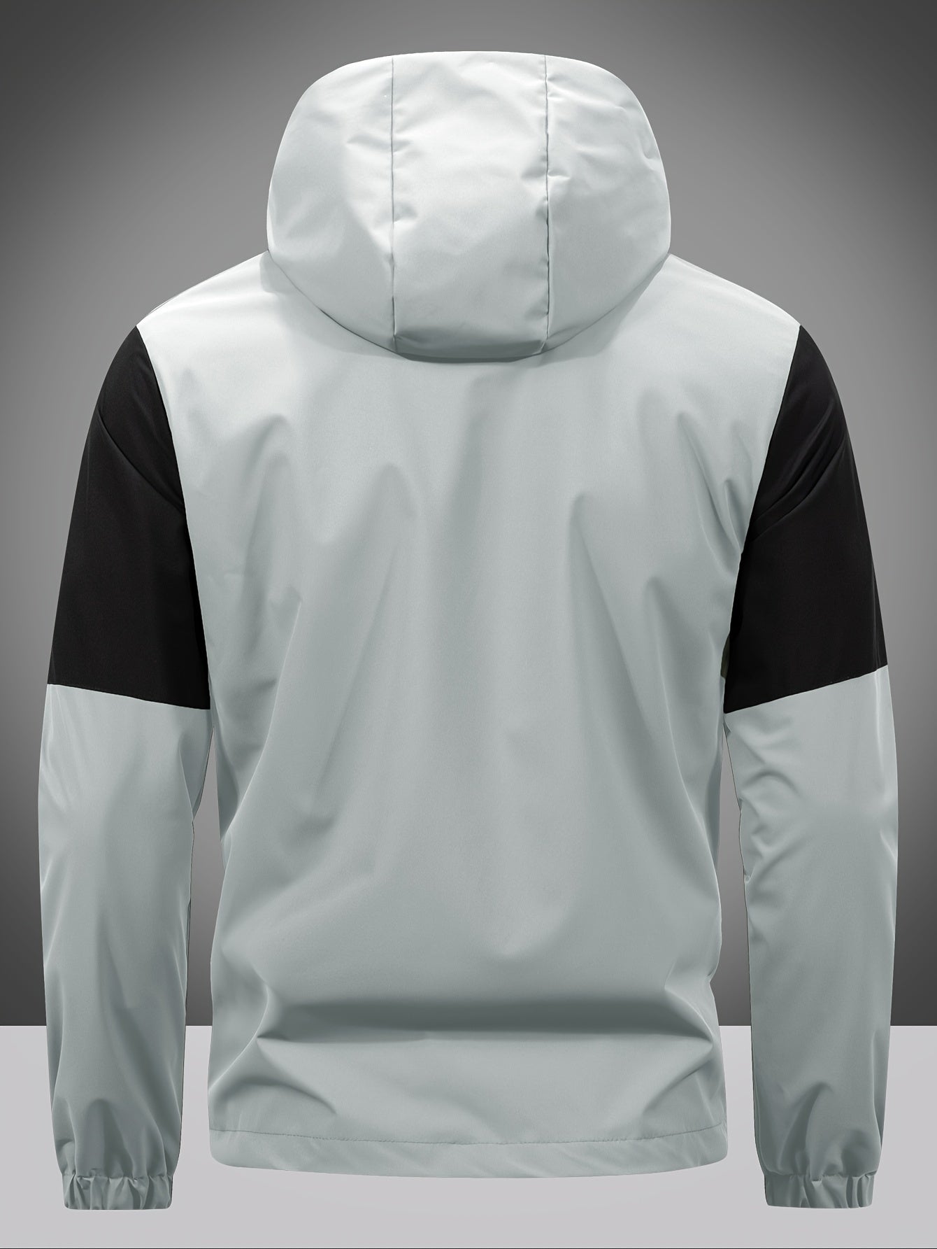 Waterproof Zip Up Hooded Mens Jacket