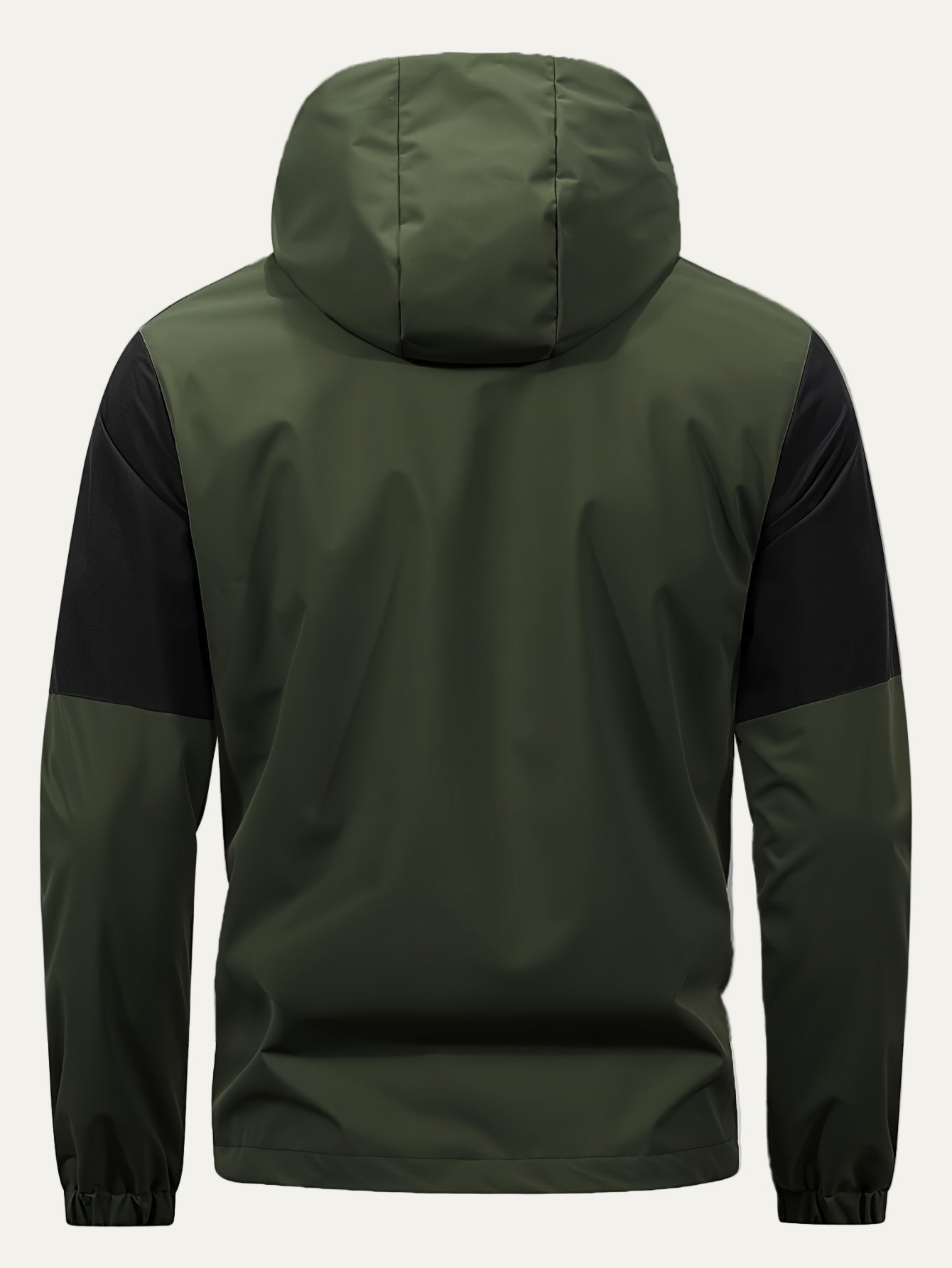 Men's Waterproof Hooded Zip Up Jacket