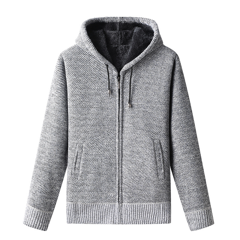 Warm Fuzzy Zip Up Hooded Jacket