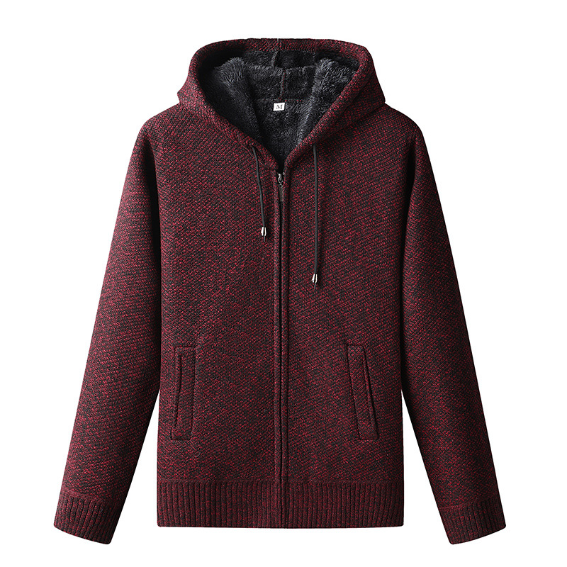 Warm Fuzzy Zip Up Hooded Jacket