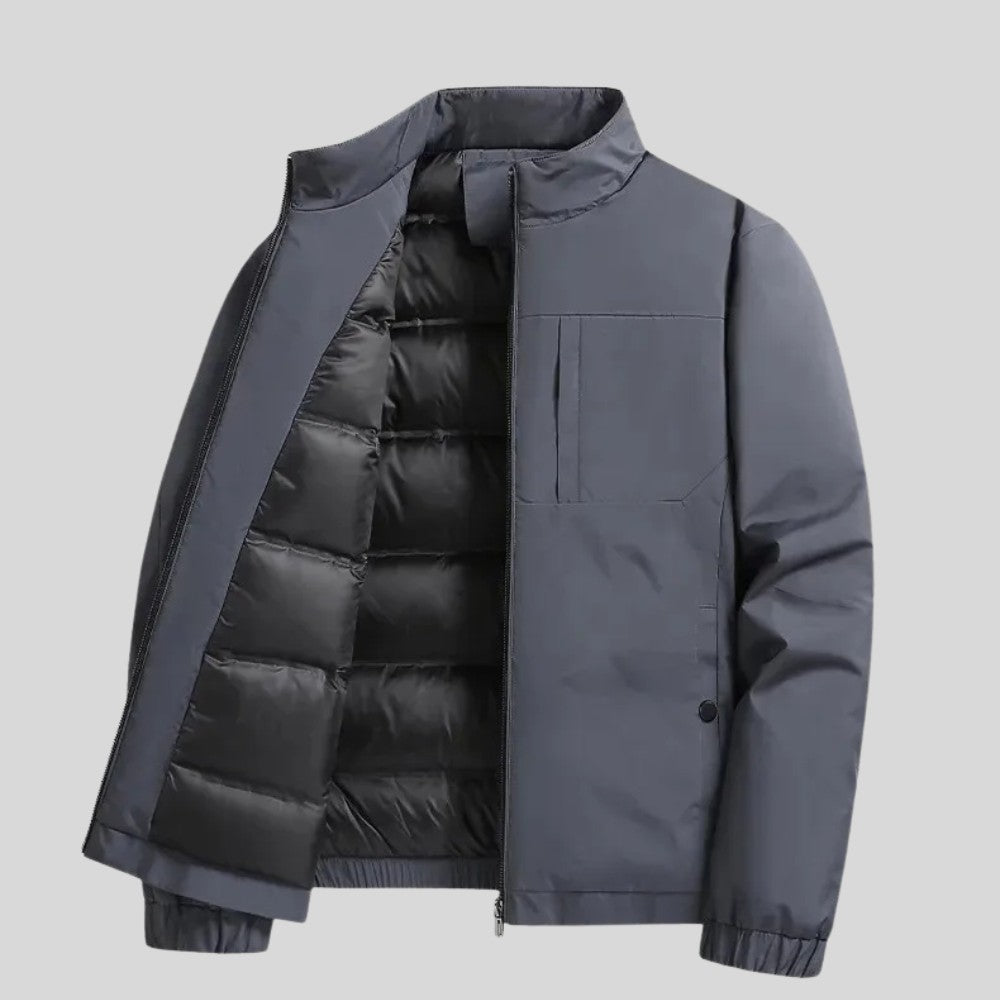 Slim Fit Down Filled Men's Coat