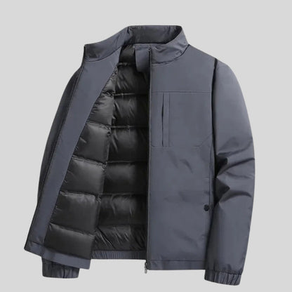 Slim Fit Down Filled Men's Coat