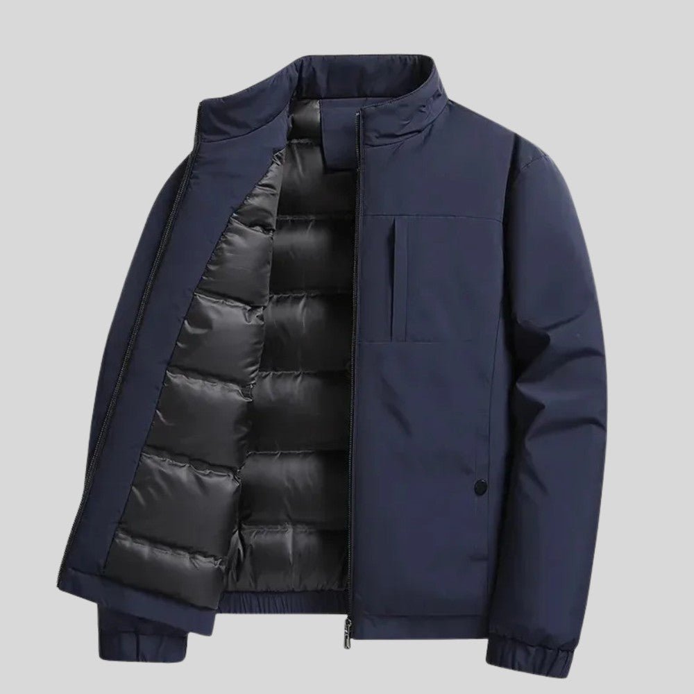 Slim Fit Down Filled Men's Coat