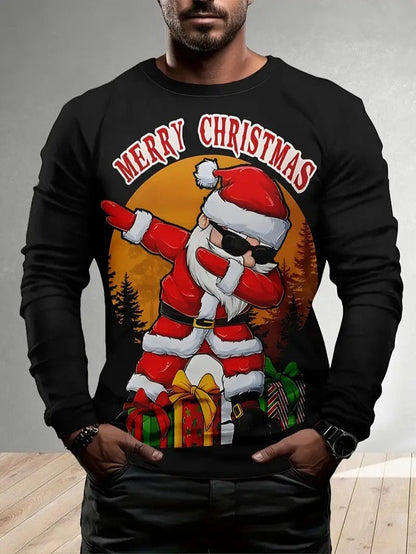 Men's Funny Xmas Santa Sweater