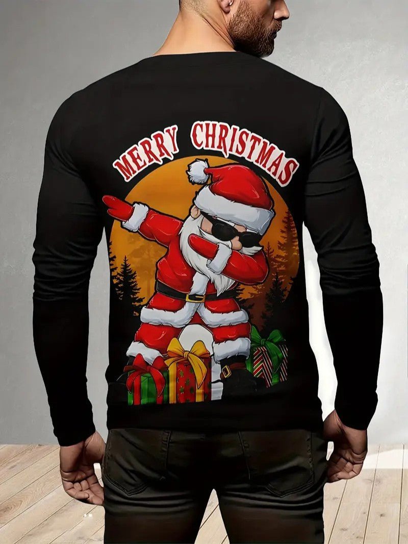 Men's Funny Xmas Santa Sweater
