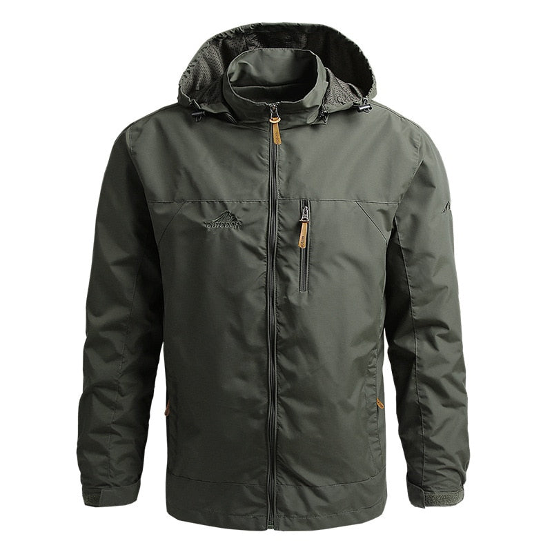 Waterproof Mens Hooded Parka Jacket