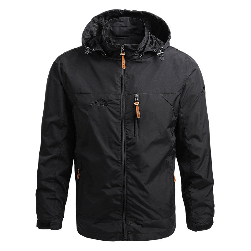 Waterproof Mens Hooded Parka Jacket - OutfitLondon