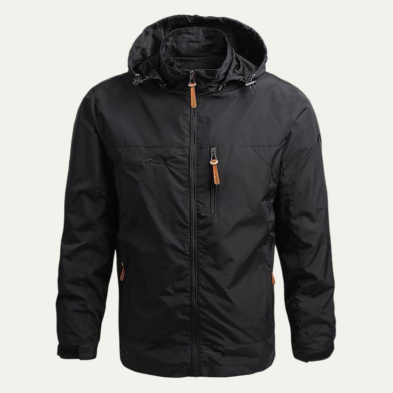 Waterproof Breathable Mens Outdoor Parka Jacket - OutfitLondon