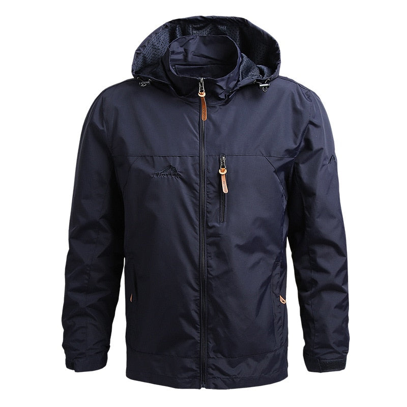 Waterproof Mens Hooded Parka Jacket