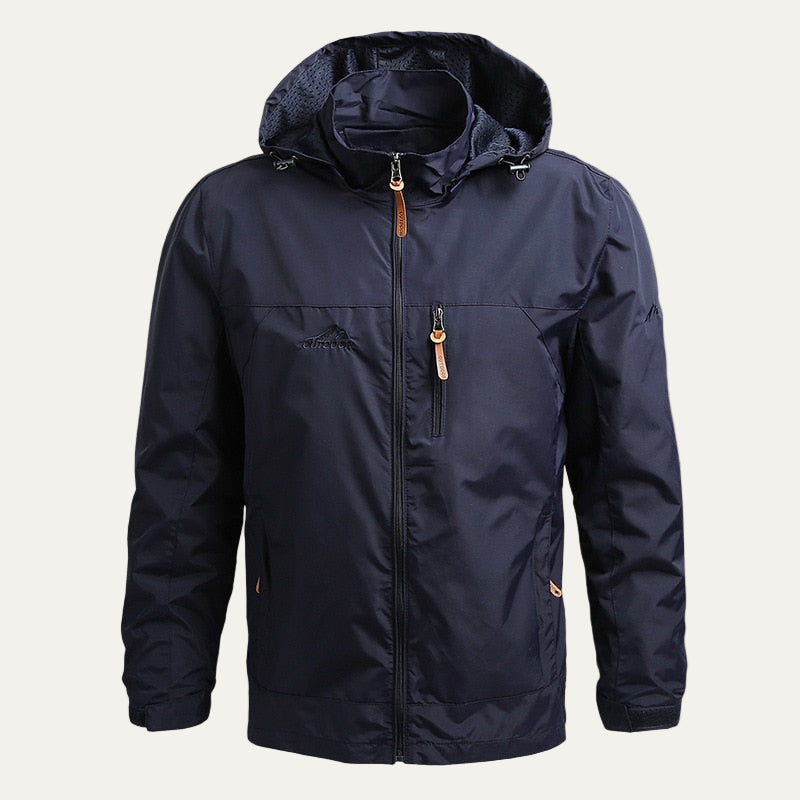 Waterproof Breathable Mens Outdoor Parka Jacket