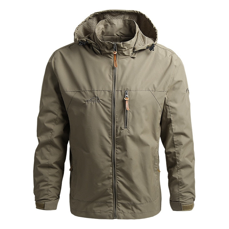 Waterproof Mens Hooded Parka Jacket